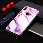 Purple Marble Pattern Soft TPU Case for ASUS Zenfone Max Pro (M1) ZB601KL - 1
