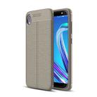 Litchi Texture TPU Shockproof Case for ASUS ZenFone Live (L1) ZA550KL (Grey) - 1