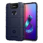 Shockproof Protector Cover Full Coverage Silicone Case for Asus Zenfone 6 (Blue) - 1