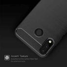 For Asus Zenfone 5z ZS620KL Brushed Texture Carbon Fiber Shockproof TPU Protective Back Case(Black) - 7