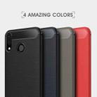 For Asus Zenfone 5z ZS620KL Brushed Texture Carbon Fiber Shockproof TPU Protective Back Case(Black) - 10