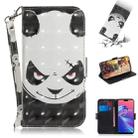 3D Colored Drawing Angry Bear Pattern Horizontal Flip Leather Case for Asus Zenfone Max Pro (M2) ZB631KL, with Holder & Card Slots & Wallet - 1