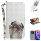 3D Colored Drawing Dog Pattern Horizontal Flip Leather Case for Asus Zenfone Max Pro (M2) ZB631KL, with Holder & Card Slots & Wallet - 1