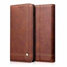 Casual Style Retro Crazy Horse Texture Horizontal Flip Leather Case for Asus Zenfone LIVE2 (L2) ZA550KL, with Card Slots & Holder & Wallet (Dark Brown) - 1