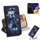 Wolf and Dog Pattern Coloured Drawing Horizontal Flip Leather Case for Asus Zenfone 5z ZS620KL / Zenfone 5 ZE620KL, with Holder & Card Slots & Wallet - 1