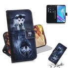 Wolf and Dog Pattern Coloured Drawing Horizontal Flip Leather Case for Asus Zenfone Max Pro (M1) ZB601KL, with Holder & Card Slots & Wallet - 1