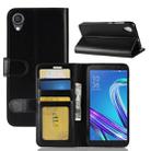 Crazy Horse Texture Horizontal Flip Leather Case for Asus ZenFone Live (L1) ZA550KL, with Wallet & Holder & Card Slots (Black) - 1