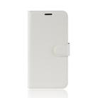 Litchi Texture Horizontal Flip Leather Case for  Asus ZenFone Live (L1) ZA550KL, with Wallet & Holder & Card Slots (White) - 2