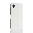 Litchi Texture Horizontal Flip Leather Case for  Asus ZenFone Live (L1) ZA550KL, with Wallet & Holder & Card Slots (White) - 3