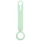 Anti-scratch Polyurethane Case Cover with Hang Loop for AirTag (Green) - 1