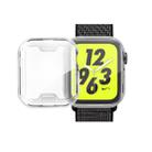 Full Coverage Plating TPU Case for Apple Watch Series 5 & 4 44mm(Silver) - 1