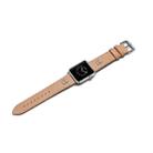 Cowhide Leather Rivet Watch Strap for Apple Watch Series 5 & 4 & 3 & 2 & 1 42mm & 44mm(Grey) - 6
