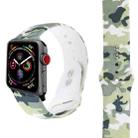 Silicone Printing Strap for Apple Watch Series 5 & 4 40mm (Camouflage Pattern) - 1