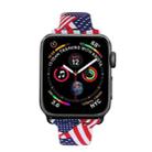 Silicone Printing Strap for Apple Watch Series 5 & 4 40mm (Flag Pattern) - 2