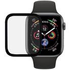 9H 3D Edge Glue Full Screen Tempered Glass Film for Apple Watch Series 5 / 4 40mm(Black) - 1