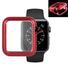 Magnetic Metal Frame Protective Case for Apple Watch Series 3 & 2  42mm(Red) - 1