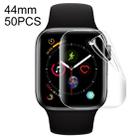50 PCS For Apple Watch Series 5 & 4 44mm Soft Hydrogel Film Full Cover Front Protector - 1
