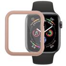 Metal Front Frame Protective Case for Apple Watch Series 5 & 4 40mm(Pink) - 1