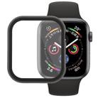 Metal Front Frame Protective Case for Apple Watch Series 5 & 4 44mm(Black) - 1