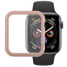 Metal Front Frame Protective Case for Apple Watch Series 5 & 4 44mm(Pink) - 1