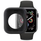 Silicone Full Coverage Case for Apple Watch Series 5 & 4 40mm(Black) - 1