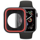 Silicone Full Coverage Case for Apple Watch Series 5 & 4 40mm(Red) - 1
