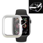 Magnetic Metal Frame Protective Case for Apple Watch Series 5 & 4 44mm(Silver) - 1