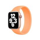 For Apple Watch Series 10 42mm / 9&8&7 41mm / SE 3&SE 2&6&SE&5&4 40mm / 3&2&1 38mm Solid Color Elastic Silicone Watch Band, Size:L 156mm (Calendula) - 1