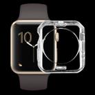 For Apple Watch Series 2 42mm Transparent Soft TPU Protective Case - 1
