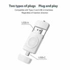 U8 USB / Type-C Magnetic Wireless Charger Fast Charger for Apple Watch Series (White) - 2