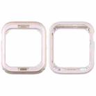 For Apple Watch Series SE 2022 40mm Stainless Steel Middle Frame Bezel Plate (Gold) - 1