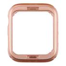 For Apple Watch Series SE 2022 40mm Stainless Steel Middle Frame Bezel Plate (Rose Gold) - 2
