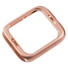 For Apple Watch Series SE 2022 40mm Stainless Steel Middle Frame Bezel Plate (Rose Gold) - 4