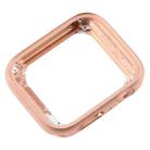 For Apple Watch Series SE 2022 40mm Stainless Steel Middle Frame Bezel Plate (Rose Gold) - 5