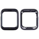 For Apple Watch Series SE 2022 44mm Aluminum Alloy Middle Frame Bezel Plate(Black) - 1