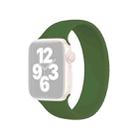 For Apple Watch Ultra 49mm&Watch Ultra 2 49mm / Series 10 46mm / 9&8&7 45mm / SE 3&SE 2&6&SE&5&4 44mm / 3&2&1 42mm Solid Color Elastic Silicone Watch Band, Size:L 156mm (Alfalfa Grass) - 1