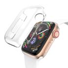 For Apple Watch Series 6 & SE & 5 & 4 44mm Full Coverage PC Case(Transparent) - 1