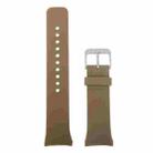 For Samsung Gear S2 Sport / Gear S2 Watch Solid Color Silicone Watchband(Coffee) - 2