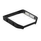 For Fitbit Blaze Watch Stainless Steel Frame Holder Shell(Black) - 4