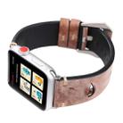 For Apple Watch Series 3 & 2 & 1 42mm Simple Fashion Cowhide Big Eyes Pattern Watch Band - 5