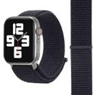 Simple Fashion Nylon Watch Band for Apple Watch Ultra 49mm&Watch Ultra 2 49mm / Series 10 46mm / 9&8&7 45mm / SE 3&SE 2&6&SE&5&4 44mm / 3&2&1 42mm, with Magic Stick(Black) - 1