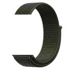 For Apple Watch 46mm / 49mm / 45mm / 44mm Simple Fashion Nylon Watch Band with Magic Stick(Army Green) - 2