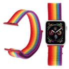 Simple Fashion Nylon Watch Band for Apple Watch Ultra 49mm&Watch Ultra 2 49mm / Series 9&8&7 45mm / SE 3&SE 2&6&SE&5&4 44mm / 3&2&1 42mm, with Magic Stick(Colour) - 1