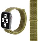 Simple Fashion Nylon Watch Band for Apple Watch Ultra 49mm&Watch Ultra 2 49mm / Series 10 46mm / 9&8&7 45mm / SE 3&SE 2&6&SE&5&4 44mm / 3&2&1 42mm, with Magic Stick(Dark Green) - 1