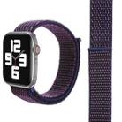 Simple Fashion Nylon Watch Band for Apple Watch Ultra 49mm&Watch Ultra 2 49mm / Series 10 46mm / 9&8&7 45mm / SE 3&SE 2&6&SE&5&4 44mm / 3&2&1 42mm, with Magic Stick(Dark Purple) - 1