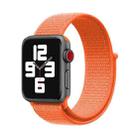 Simple Fashion Nylon Watch Band for Apple Watch Ultra 49mm&Watch Ultra 2 49mm / Series 9&8&7 45mm / SE 3&SE 2&6&SE&5&4 44mm / 3&2&1 42mm, with Magic Stick(Orange) - 1