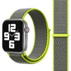 Simple Fashion Nylon Watch Band for Apple Watch Ultra 49mm&Watch Ultra 2 49mm / Series 9&8&7 45mm / SE 3&SE 2&6&SE&5&4 44mm / 3&2&1 42mm, with Magic Stick(Green) - 1
