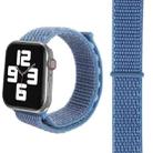 Simple Fashion Nylon Watch Band for Apple Watch Ultra 49mm&Watch Ultra 2 49mm / Series 10 46mm / 9&8&7 45mm / SE 3&SE 2&6&SE&5&4 44mm / 3&2&1 42mm, with Magic Stick(Peacock Blue) - 2