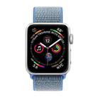 For Apple Watch 46mm / 49mm / 45mm / 44mm Simple Fashion Nylon Watch Band with Magic Stick(Blue) - 3