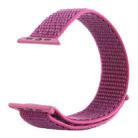 For Apple Watch 46mm / 49mm / 45mm / 44mm Simple Fashion Nylon Watch Band with Magic Stick(Red Purple) - 2